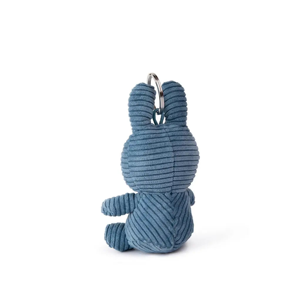 Miffy Keyring Corduroy Aviator Blue