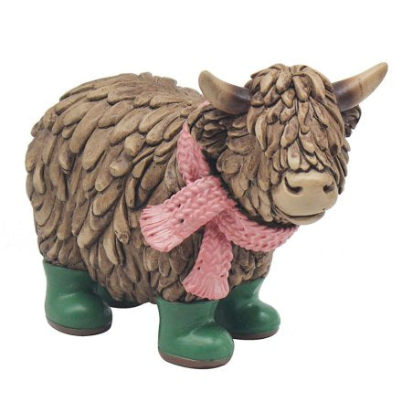 Hughie the Highland Cow Wellingtons