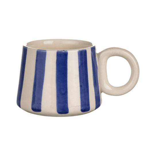 Breton Stripe Mug By Shoeless Joe