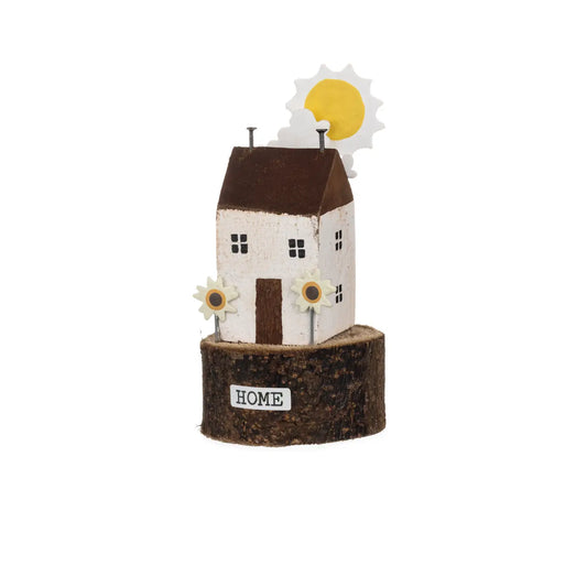 Home with Sunshine Wooden and tin decoration by Shoeless Joe