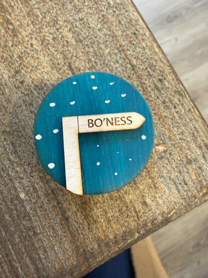 Gorgeous Little Bits Ltd - Blue Mini Signpost Personalised Custom Location Magnet