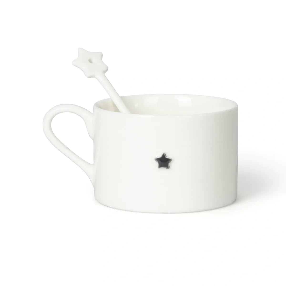 Chalk UK white or charcoal porcelain mug