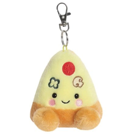 Palm Pal Pizza Keyring, 4-inch