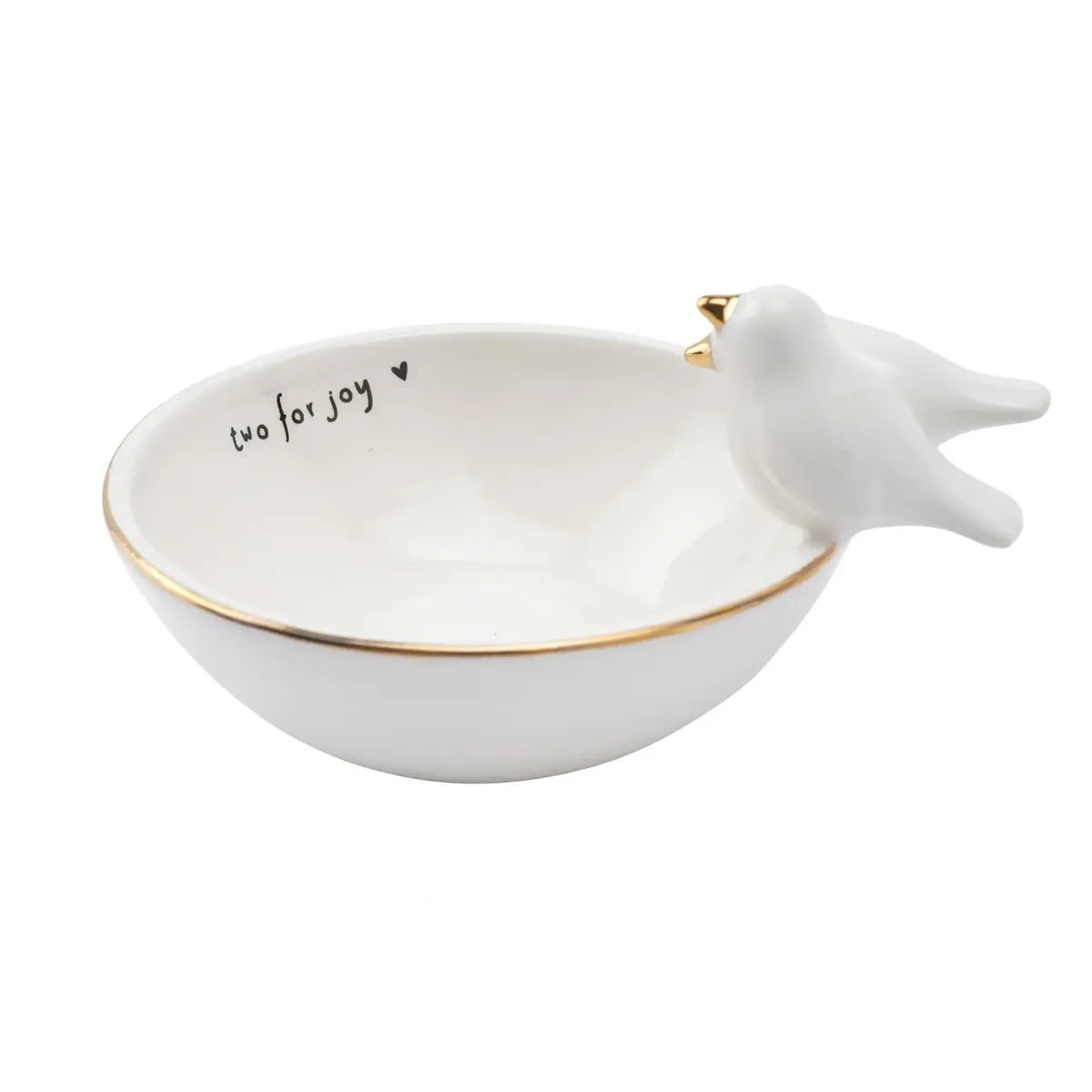 “Two for joy” trinket bowl