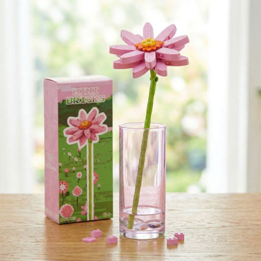 Mini Bricks Flower Stem Building Blocks - Cosmos