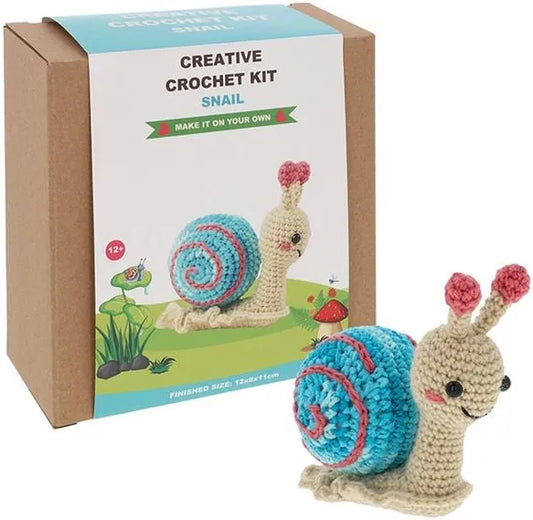 Creative Crochet Kit Snail