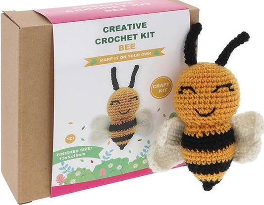 Creative crochet bee set