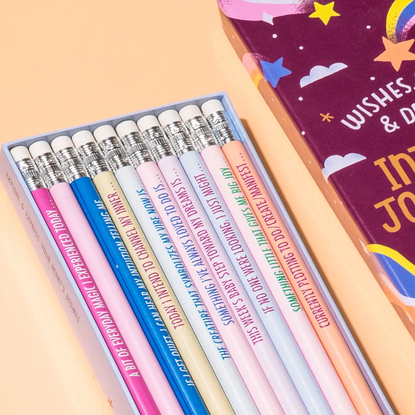 Em & Friends Wishes, Secrets, and Dreams, 10 Pencils Set