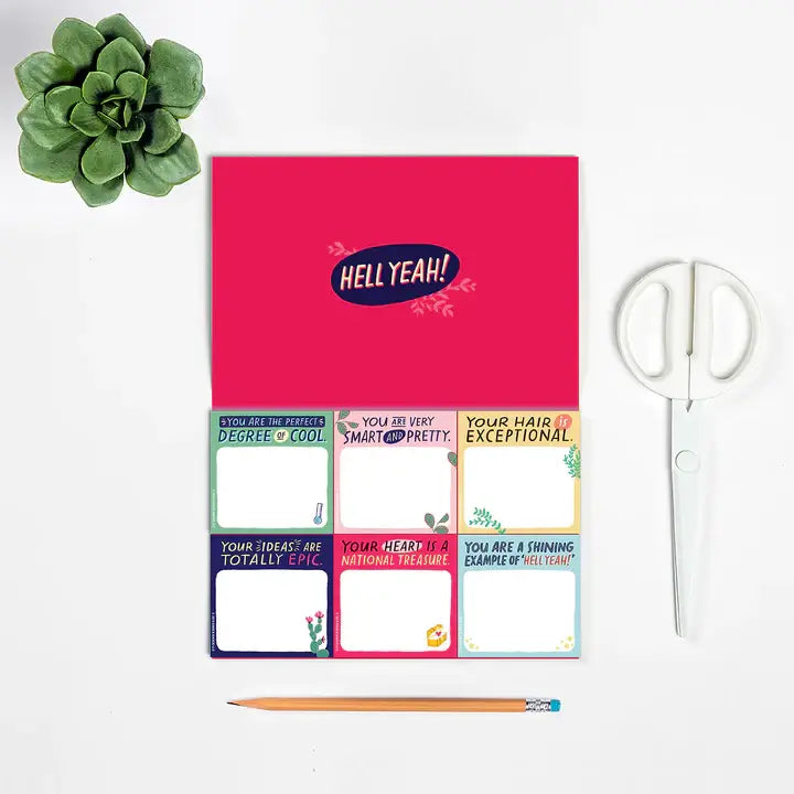 Em & Friends You Are Very Smart and Pretty Sticky Note Packe