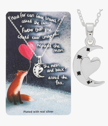 Fox Under The Moon Necklace Collection
