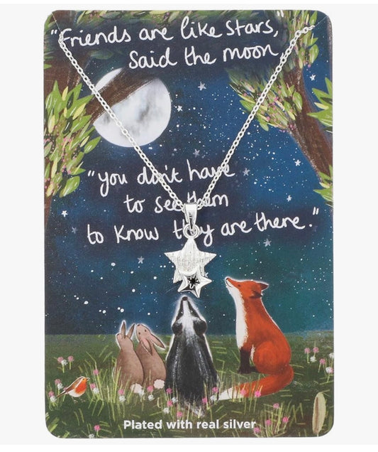 Fox Under The Moon Necklace Collection