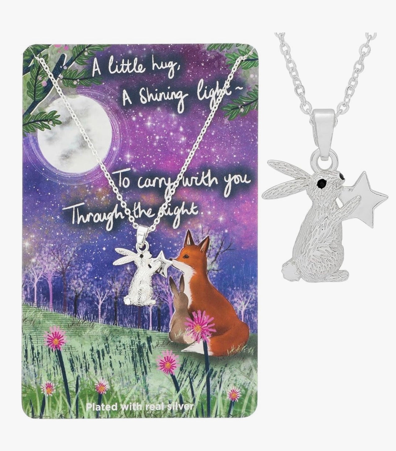 Fox Under The Moon Necklace Collection