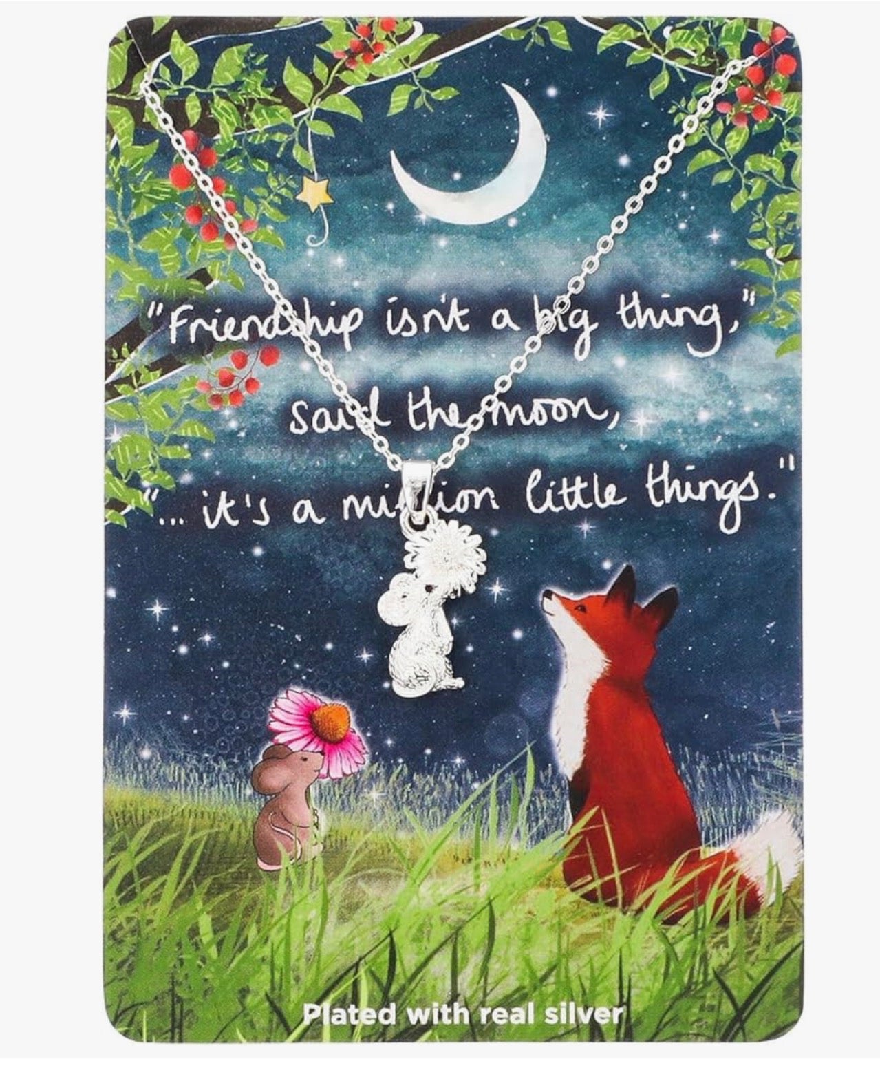 Fox Under The Moon Necklace Collection