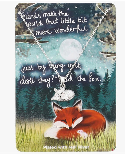 Fox Under The Moon Necklace Collection