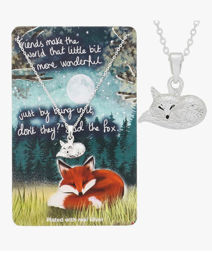 Fox Under The Moon Necklace Collection