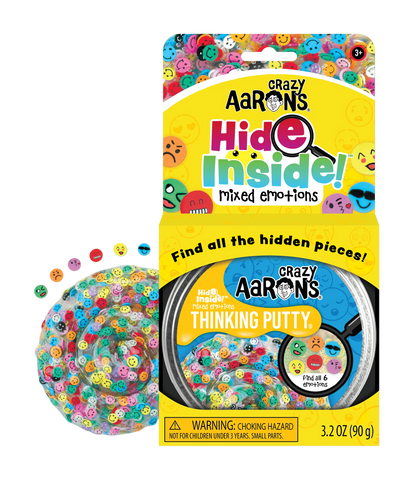 Crazy Aaron’s hide inside thinking putty - mixed emotions