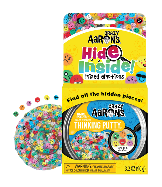 Crazy Aaron’s hide inside thinking putty - mixed emotions