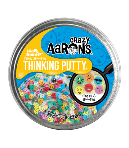 Crazy Aaron’s hide inside thinking putty - mixed emotions