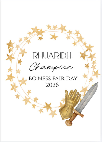 Personalised Fair Day / Gala Day 2026 Card Collection