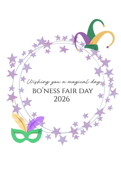 Personalised Fair Day / Gala Day 2026 Card Collection