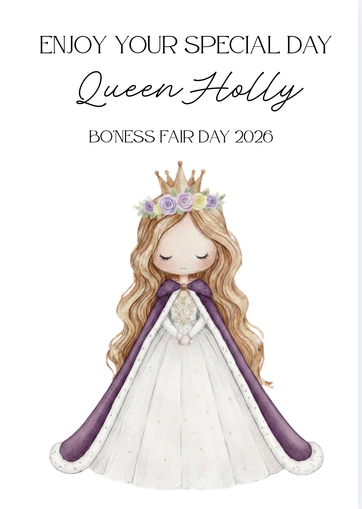 Personalised Fair Day / Gala Day 2026 Card Collection