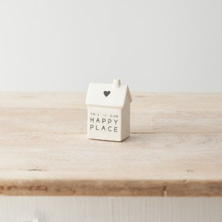 This is our happy place house ceramic decoration