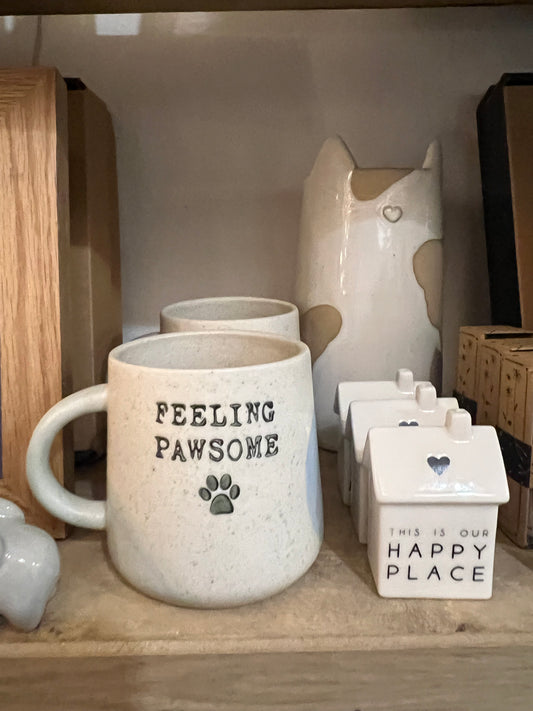 Feeling Pawsome mug
