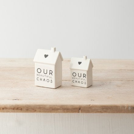 Our beautiful chaos porcelain white  house  - 2 sizes