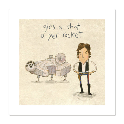 Star Wars “stars are braw” poster
