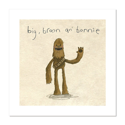 Star Wars “stars are braw” poster