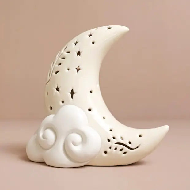 Ceramic moon light