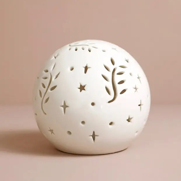 Ceramic Led Celestial Ball Light