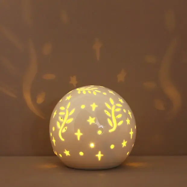 Ceramic Led Celestial Ball Light