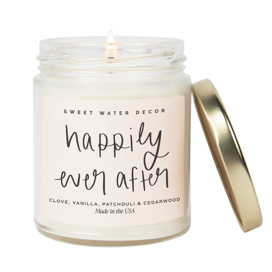 Happily ever after candle