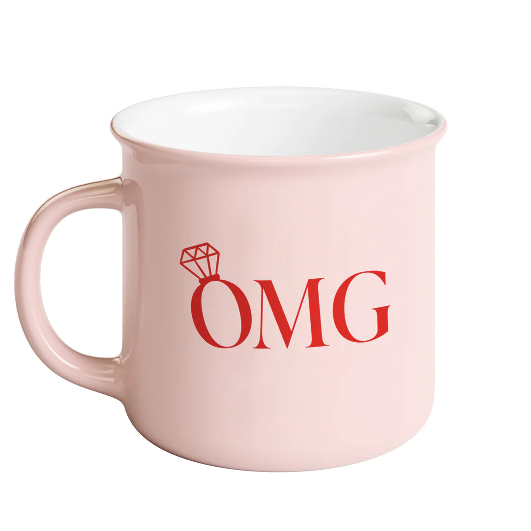 OMG porcelain campfire mug