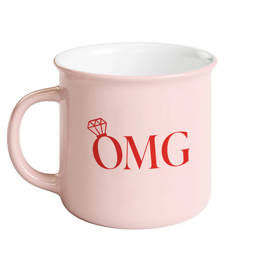 OMG porcelain campfire mug
