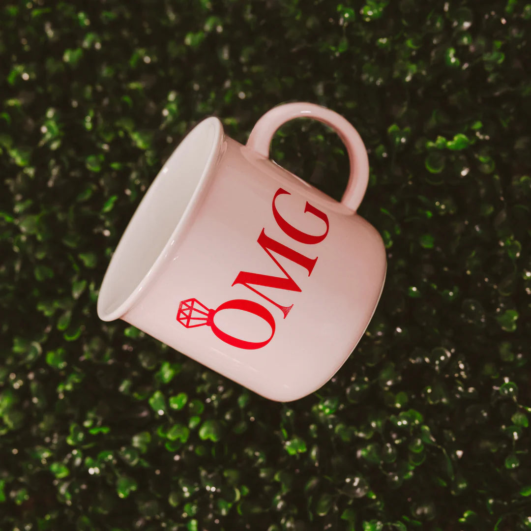 OMG porcelain campfire mug