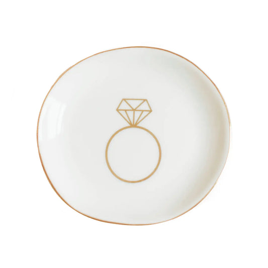 Engagement Ring Jewellery Dish - Home Decor & Gifts