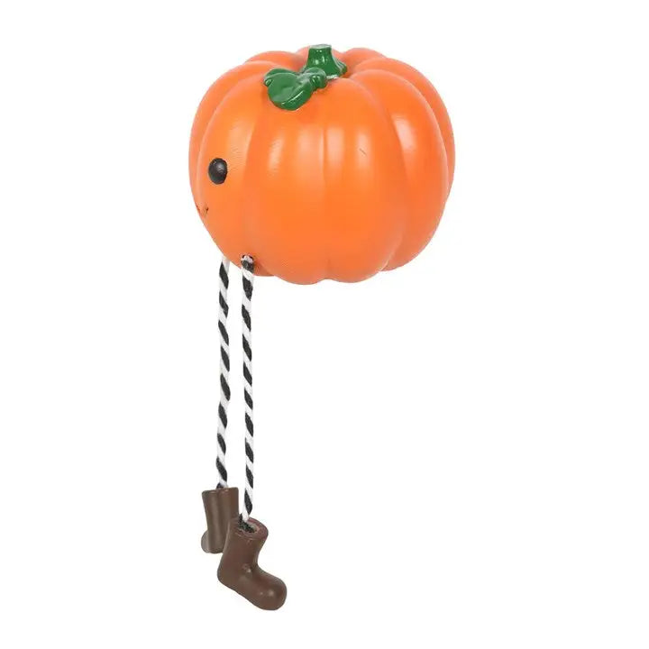 Cute Autumn and Fall Pumpkin Shelf Sitter Figurine