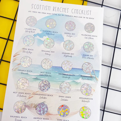 Scottish beaches checklist
