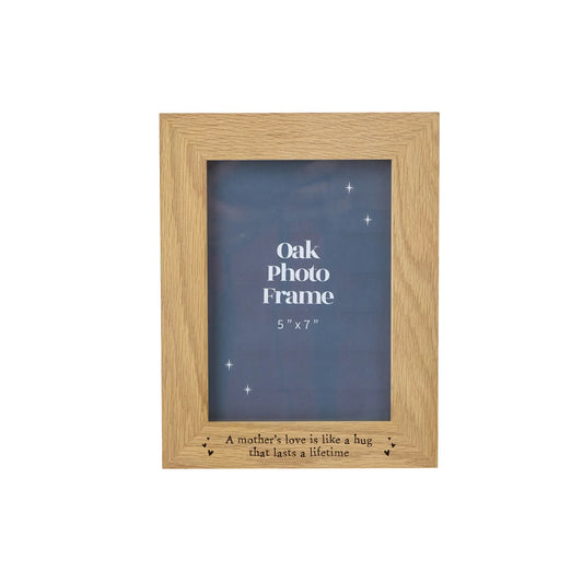 Send with Love 'a Mother's Love Is Like...' Oak Photo Frame