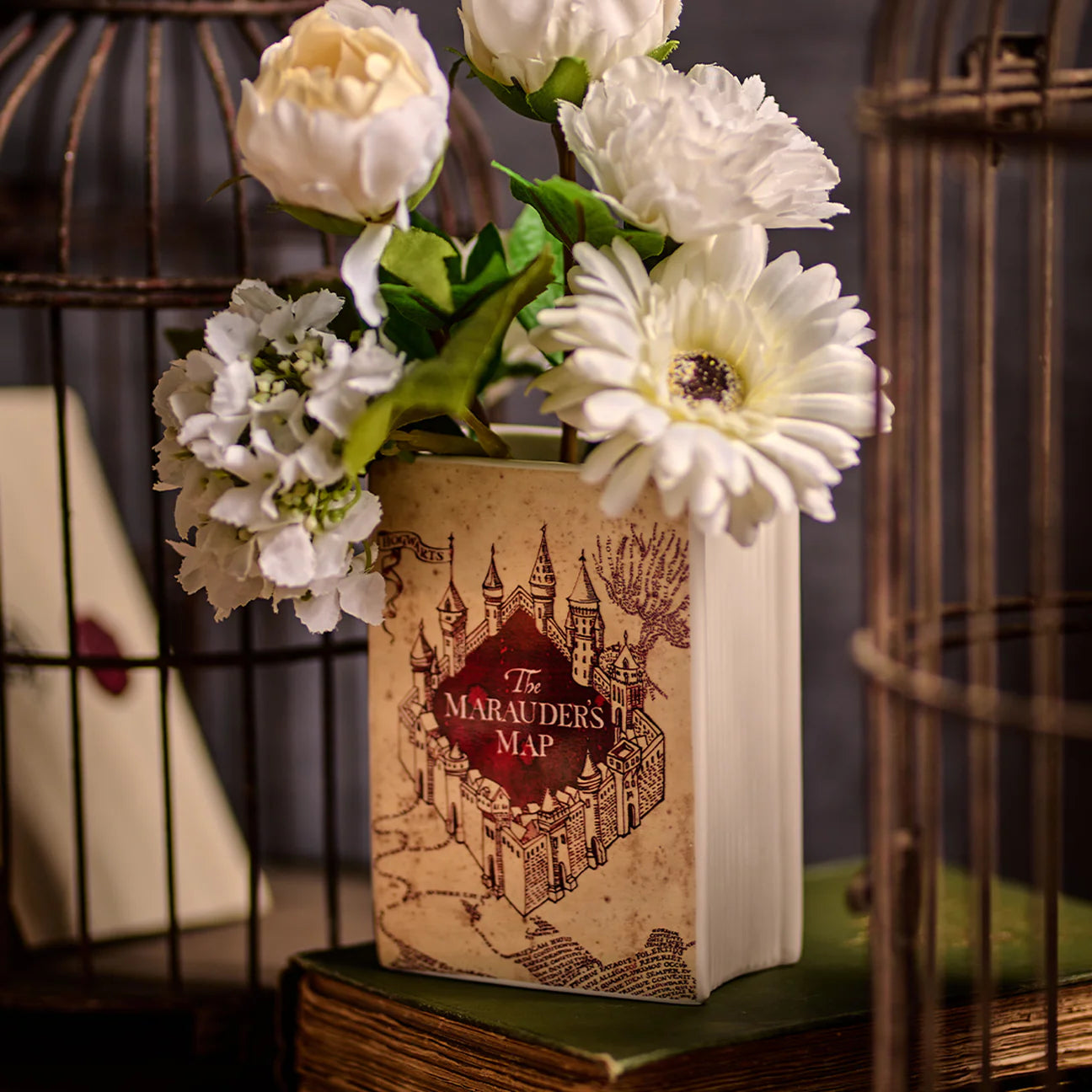 Ceramic book vase Harry Potter (Marauder's Map
