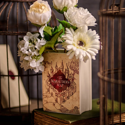 Ceramic book vase Harry Potter (Marauder's Map