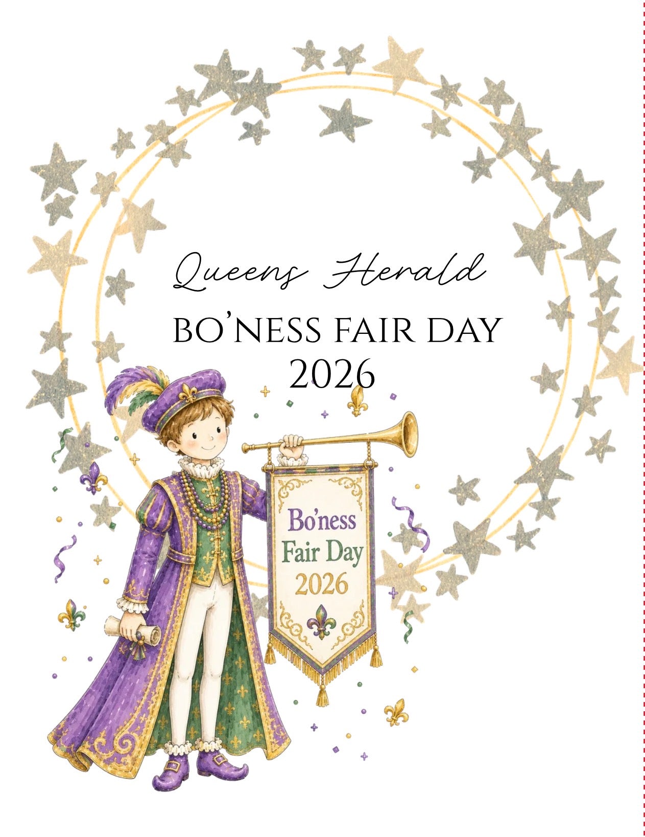 Personalised Fair Day / Gala Day 2026 Card Collection