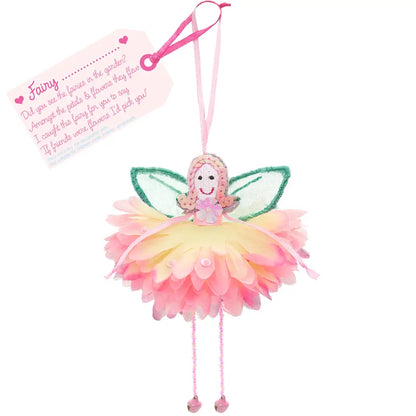 Flower Fairy .....(Personalise)' Keepsake Gift. multiple colour options