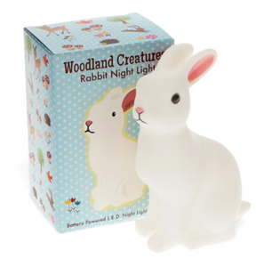 Woodland creatures novelty rabbit/bunny night light