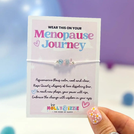 Adjustable Crystal Bracelet - For Menopause By Mollie & Izzie