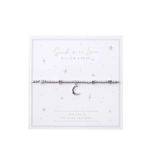 Send with Love 'i Love You To the Moon and back “ Bracelet