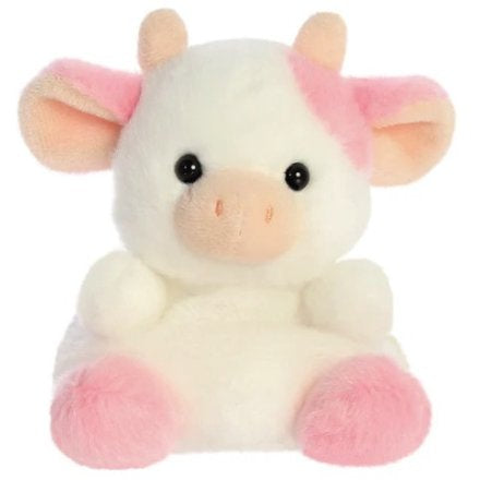 Belle Strawberry Cow Palm Pal , 5in