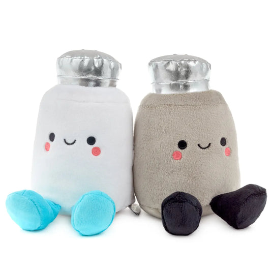 Better together salt & pepper shaker plushies /soft toys